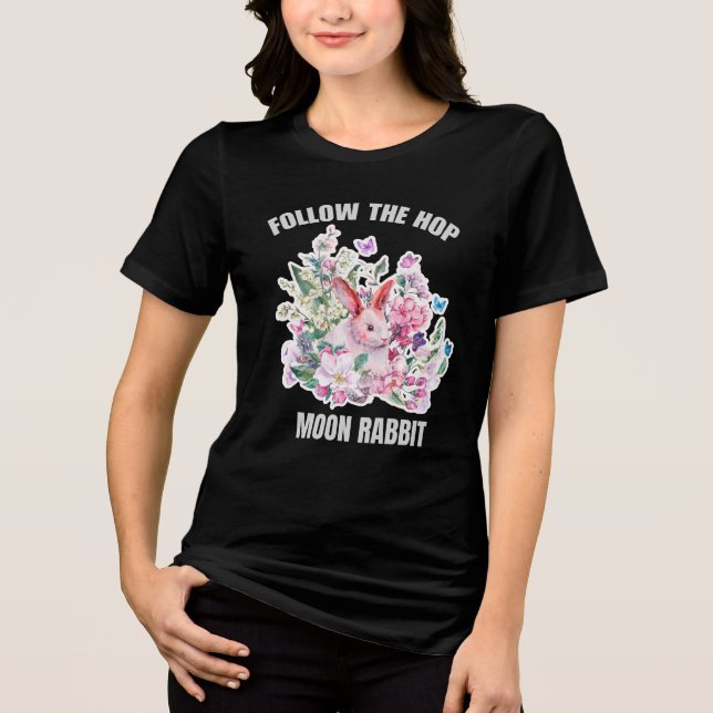 Mondhase Tri-Blend Shirt (Vorderseite)