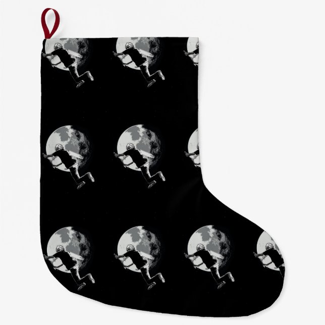 Mondjagd - Schwanz-Peitsche-Scooter-Stunt Großer Weihnachtsstrumpf (Vorderseite)