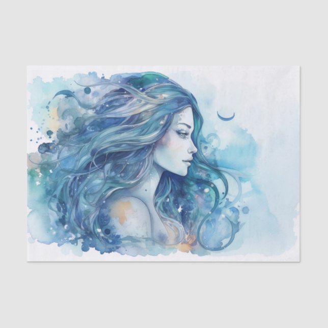 Mondkind Seidenpapier (Vorderseite)