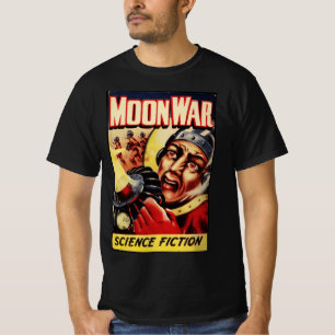 Mondkrieg (Vintages Comic Buchcover) T-Shirt