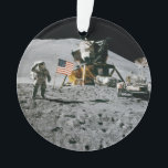 Mondlandung Apollo 15 Mondmodul Nasa 1971 Ornament<br><div class="desc">Mondlandung Apollo 15 Mondmodul Nasa 1971 Eleganter Circle Acryl Ornament.</div>