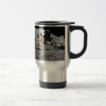 Mondlandung apollo 15 Mondmodul nasa 1971 Reisebecher<br><div class="desc">Mondlandung apollo 15 Mondmodul nasa 1971</div>