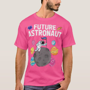 Mondlandung Planeten Weltraum Wissenschaft Zukunft T-Shirt