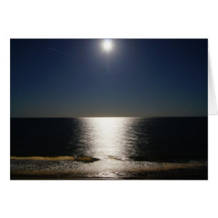 Mondlicht auf dem Ozean