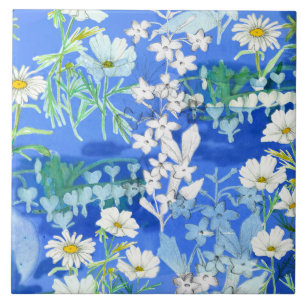 Mondlicht Blumengarten Kosmos Blutung Herz Fliese