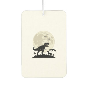 Mondlicht-Dinosaurier-Hund-Friedhof-Silhouette-Shi Autolufterfrischer