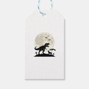 Mondlicht-Dinosaurier-Hund-Friedhof-Silhouette-Shi Geschenkanhänger