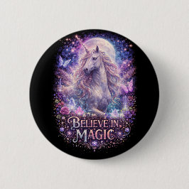 Mondlicht Einhorn-Träume Button