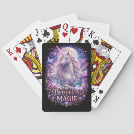 Mondlicht Einhorn-Träume Spielkarten