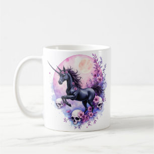 Mondlicht Einhorn unter vergessenen Rosen, Kaffeetasse