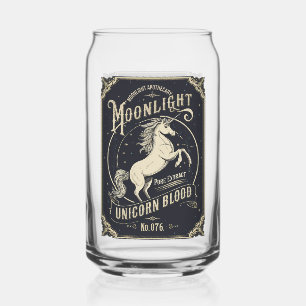 Mondlicht-Einhornblut-Halloween-Party-Vintage Dosenglas