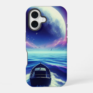 Mondlicht-Fahrradtasche-Handyhülle iPhone 16 Hülle