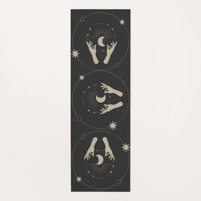 Mondlicht-Fantasie-Ästhetik-Design Yogamatte (Vorderseite)