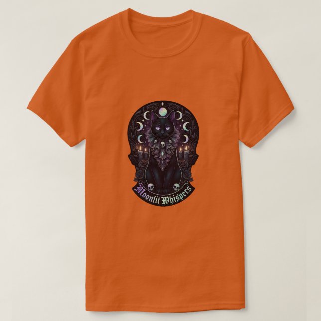 Mondlicht-Geflüster T-Shirt (Design vorne)