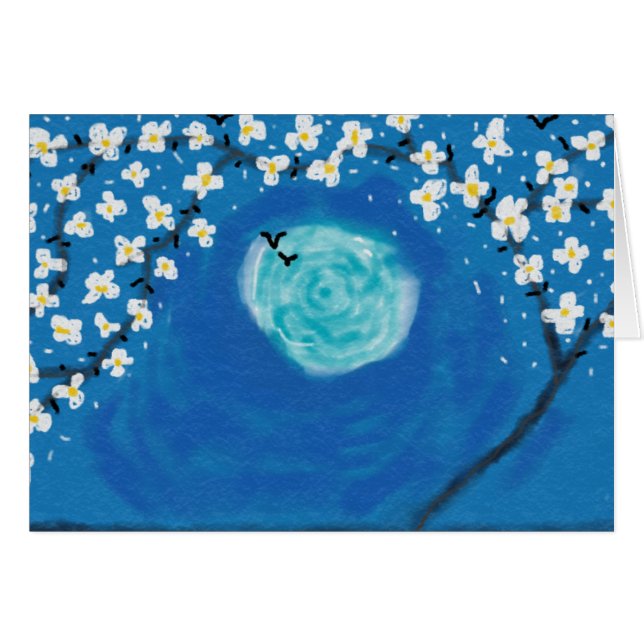 Mondlicht im Obstgarten (Vorderseite (Horizontal))