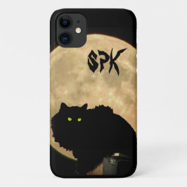 Mondlicht-Jäger kreuzen Tomcat und Mond Case-Mate iPhone Hülle