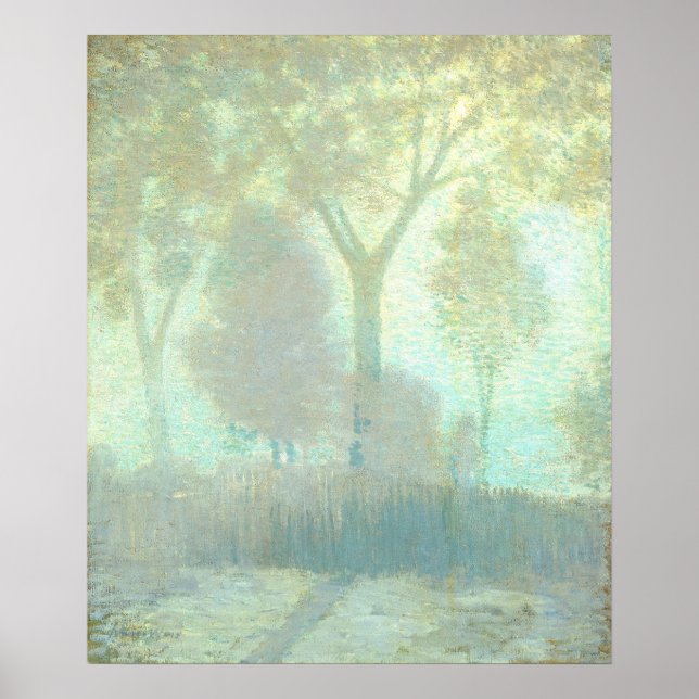 Mondlicht - Julian Alden Weir Art Poster (Vorne)