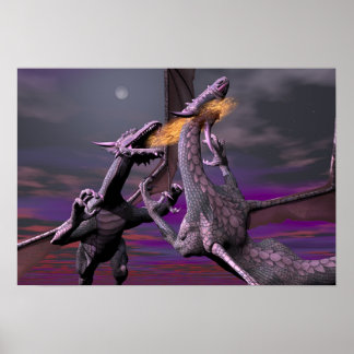 Mondlicht-Kampf Poster