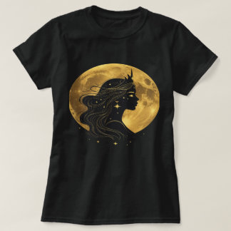 Mondlicht-Königin-T-Shirt T-Shirt