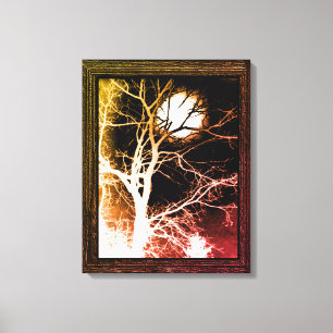 Mondlicht Leinwanddruck