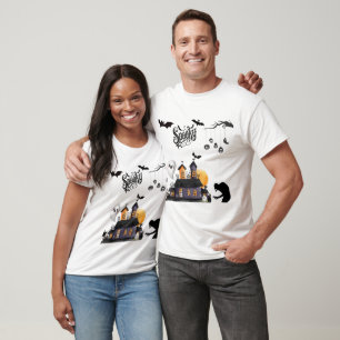 Mondlicht-Mischief hot weiß T-Shirt