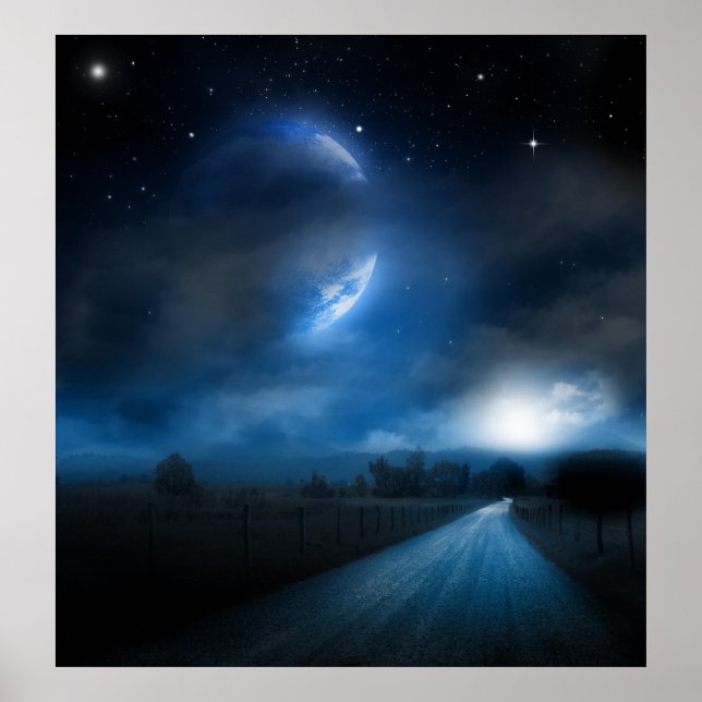 Mondlicht Poster (Vorne)