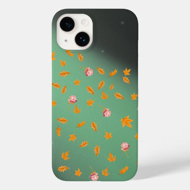 Mondlicht-Rose und Herbstuntergänge Case-Mate iPhone Hülle (Rückseite)
