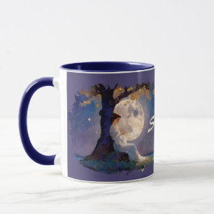 Mondlicht-Träumer - Ruhiger Nachthimmel Tasse