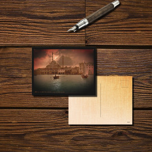 Mondlicht über Konstantinopel Postkarte