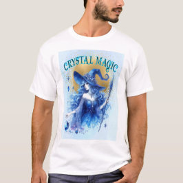 Mondlicht-Verzauberung Kristallmagie T-Shirt
