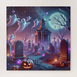 Mondlicht Vigil Halloween Puzzle