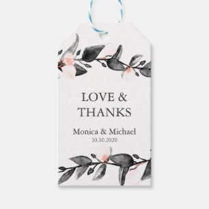 Mondlicht   Wedding NAMES Vielen Dank Geschenkanhänger