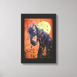 Mondlicht - Wrapped Canvas Leinwanddruck