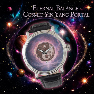 Mondlichtbalance – Yin Yang des ewigen Lichts. Armbanduhr