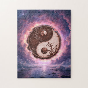 Mondlichtbalance – Yin Yang des ewigen Lichts.  Puzzle