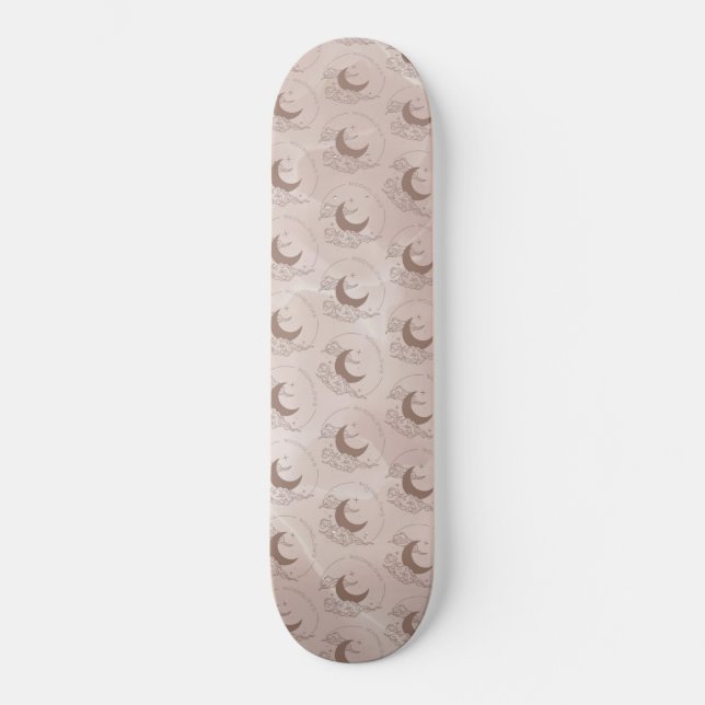 Mondlichter Skateboard (Vorderseite)