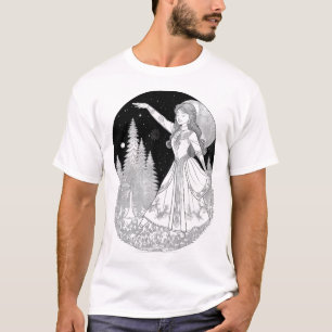 Mondlichter Tanz des Waldes Maiden T-Shirt