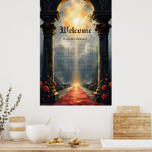 Mondlichtiger Gang ewiger Gelübde –Gothic Hochzeit Poster