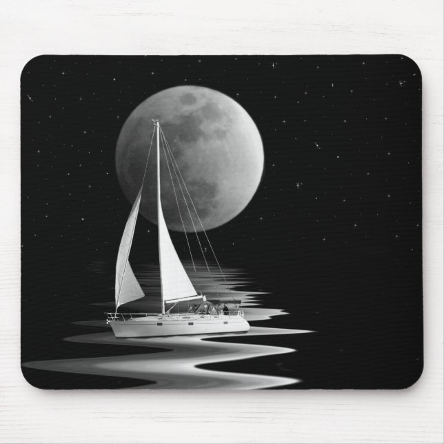 Mondlichtkreuzfahrt Mousepad (Vorne)