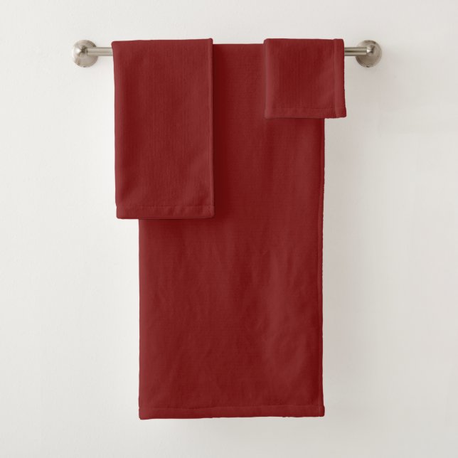 Mondlichtrot Badhandtuch Set (Insitu)