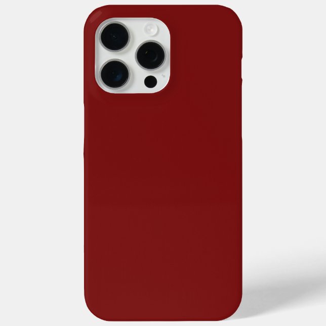 Mondlichtrot Case-Mate iPhone Hülle (Rückseite)