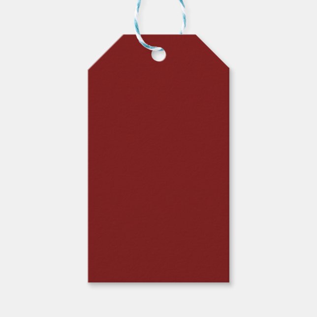 Mondlichtrot Geschenkanhänger (Vorderseite)