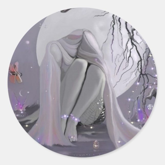 Mondlichtschläfer, Aufkleber (Vorderseite)