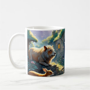 "Mondlichtverzauberung Der Heidenwald der Fee Kaffeetasse