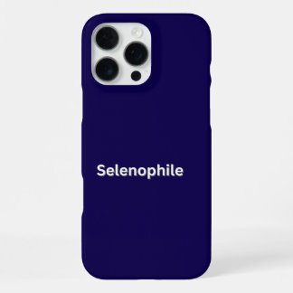 Mondliebhaber Selenophile iPhone 16 Pro Max Hülle