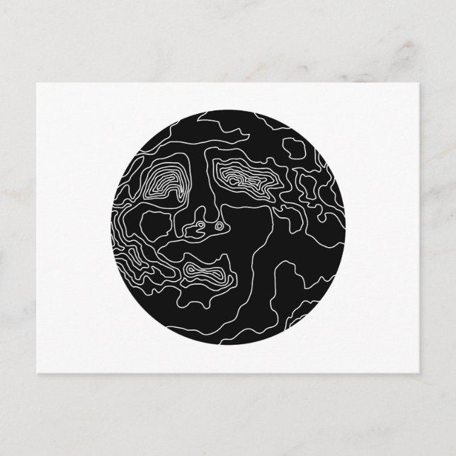 Mondmann Postkarte (Vorderseite)