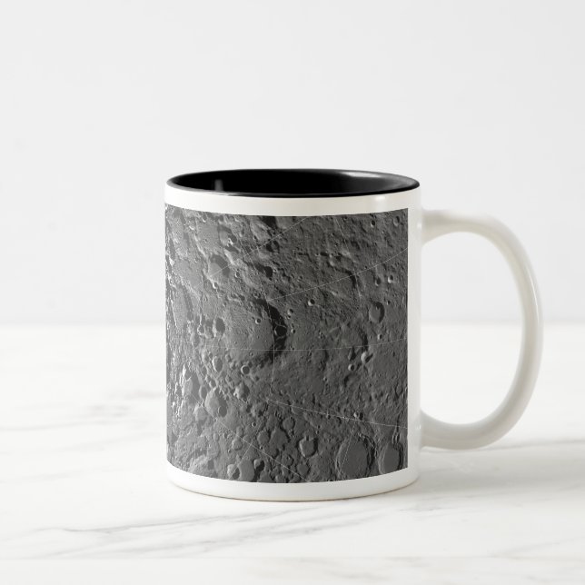 Mondmosaik der Nordpolarregion m Zweifarbige Tasse (Rechts)