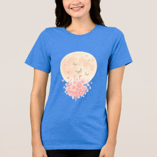 Mondnacht-T-Shirt Tri-Blend Shirt