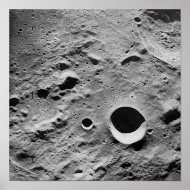 Mondoberfläche Poster (Vorne)