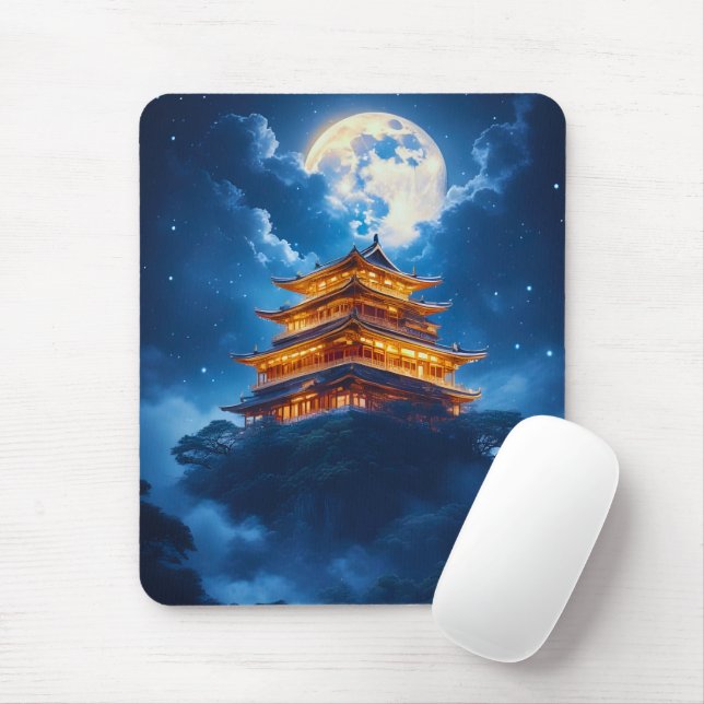 Mondpalast in den himmlischen Bergen Mousepad (Mit Mouse)